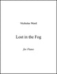 Lost in the Fog piano sheet music cover